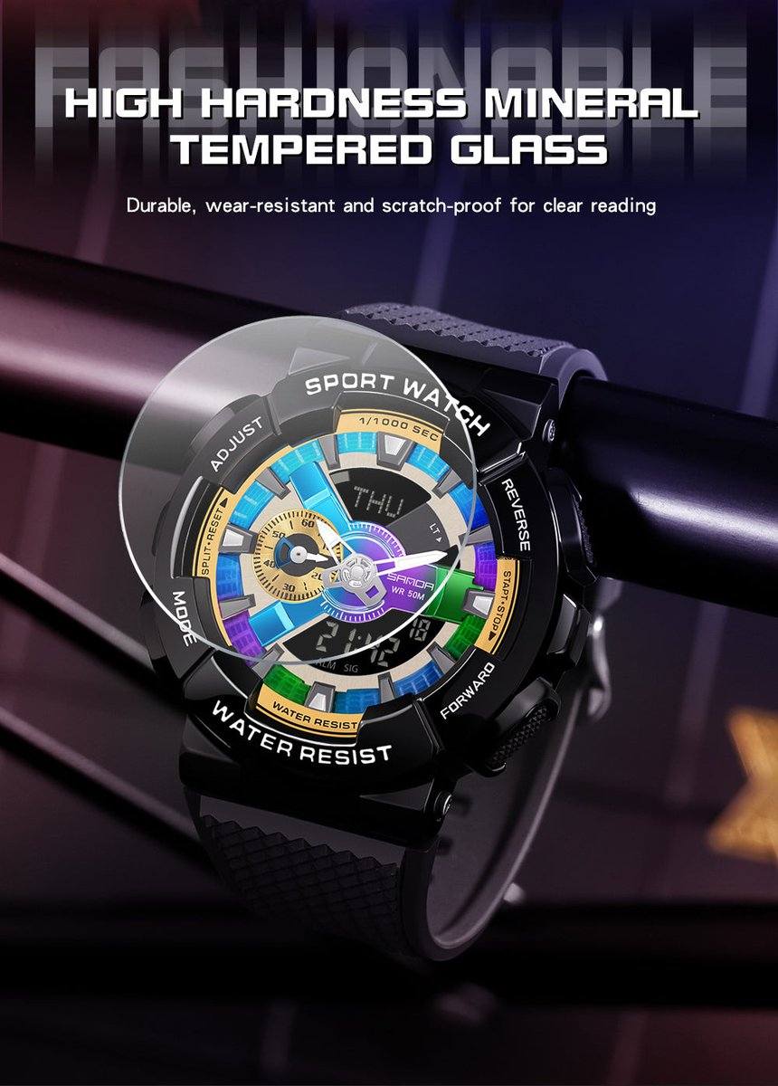 Fusion Dual Display Wristwatch for Men - Premium Watches from Dressmycell.com - Just $55.00! Shop now at Dressmycell.com Fusion Dual Display Wristwatch for Men - Premium Watches from Dressmycell.com - Just $55.00! Shop now at Dressmycell.com